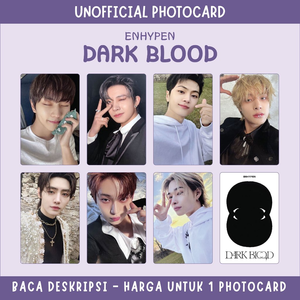 ENHYPEN - DARK BLOOD - UNOFFICIAL PC