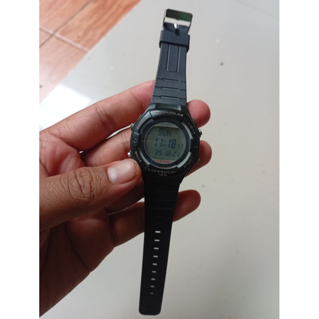 jam tangan Casio tough solar second original