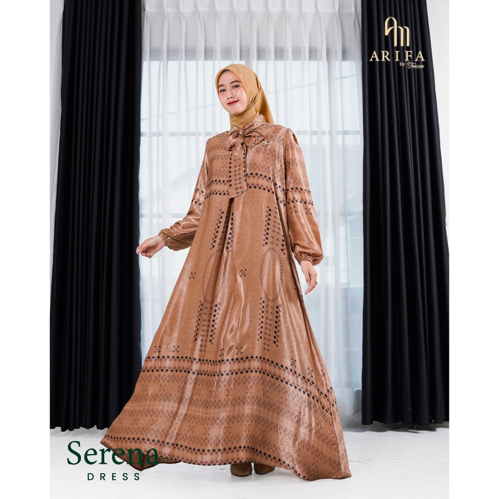 Serena Dress Cantik Silk by ARIFA