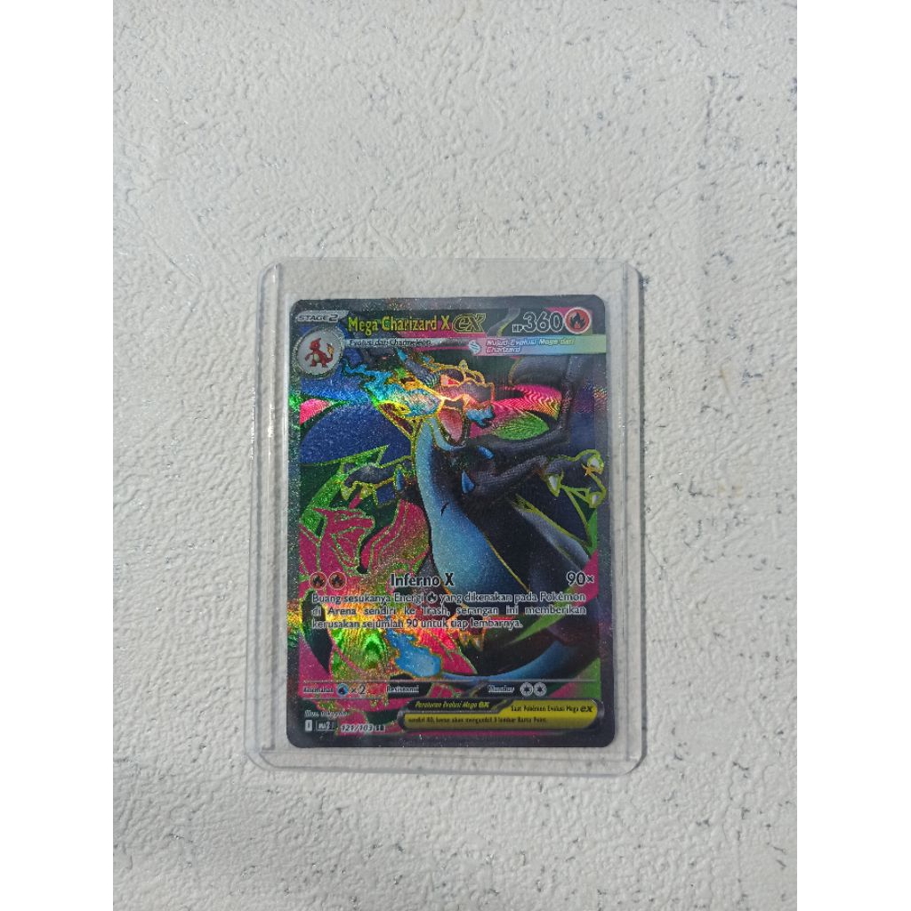 Mega Charizard Ex Sr Indo Original