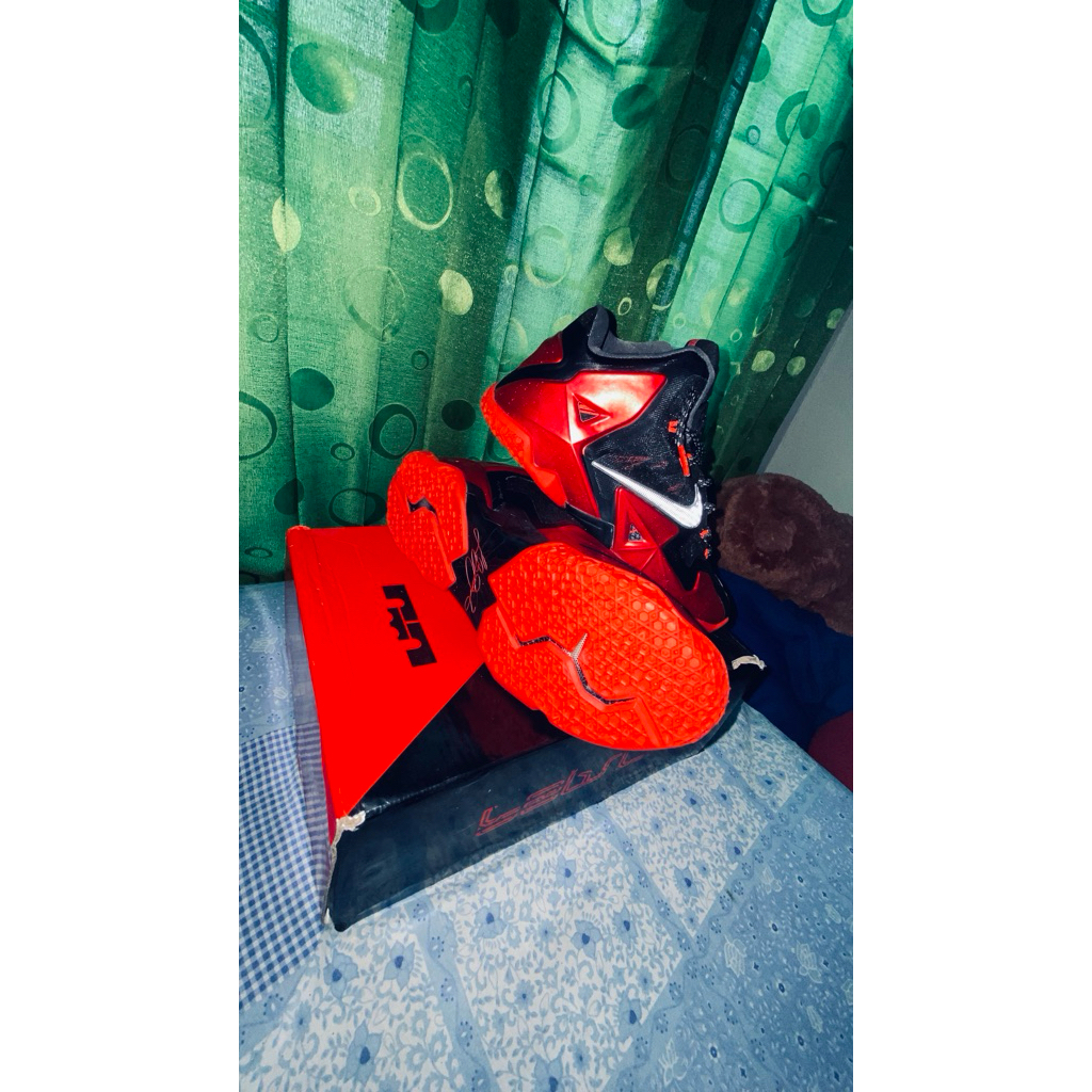 Jordan Nike Lebron 11Miami red