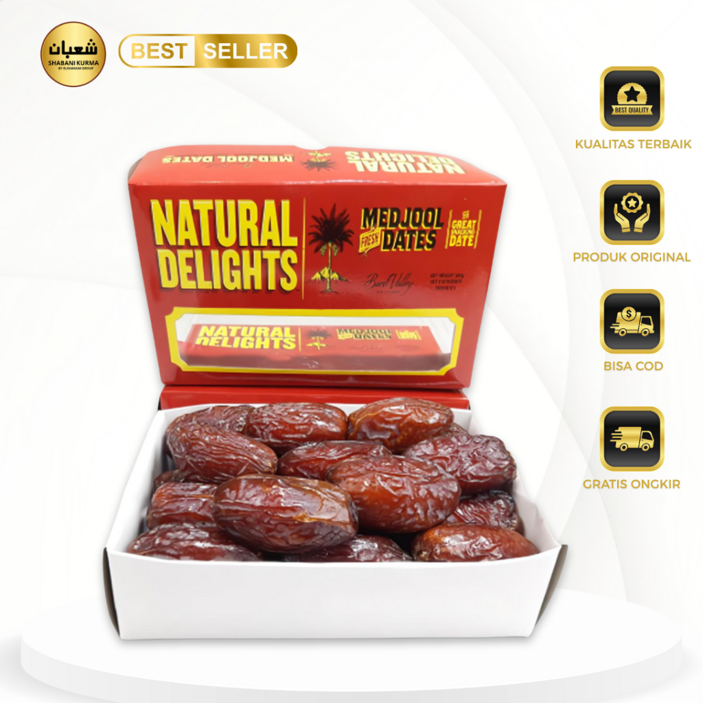 Kurma Medjool Jumbo 1 kg / Medjool Dates 1kg / Kurma Medjool Jumbo / Shabani kurma