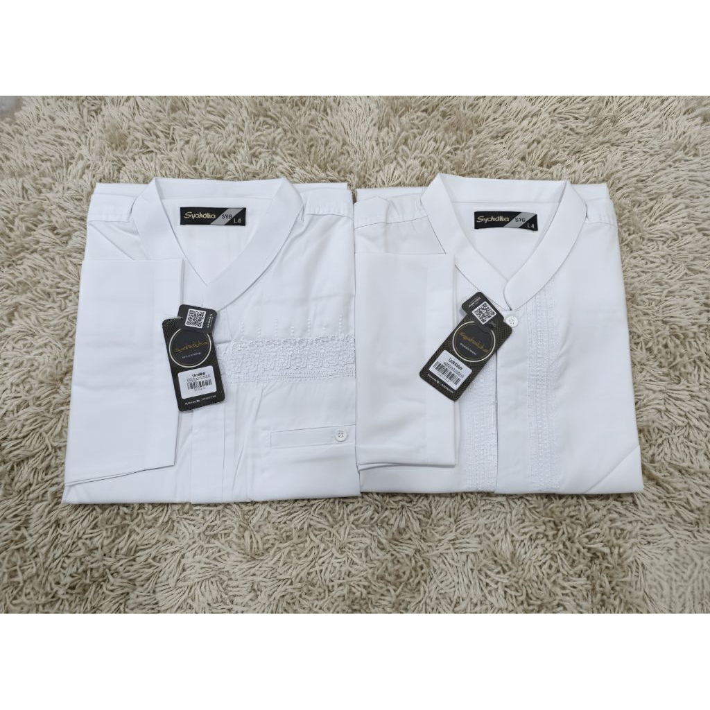 KOKO DEWASA SYAHDIKA PUTIH LENGAN PENDEK