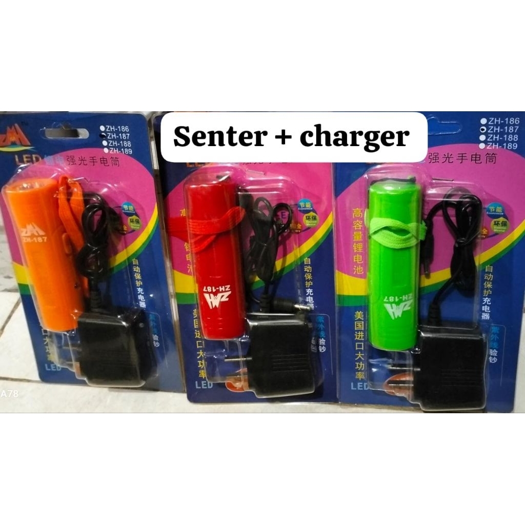 Senter Charger Murah #senter + charger # senter murah