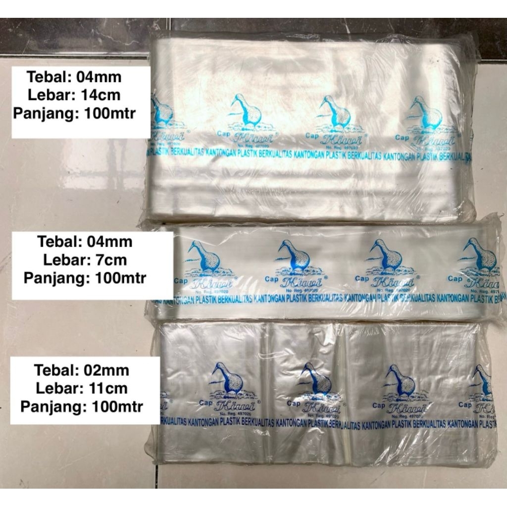 KANTONG PLASTIK BENING bonus biji tanaman