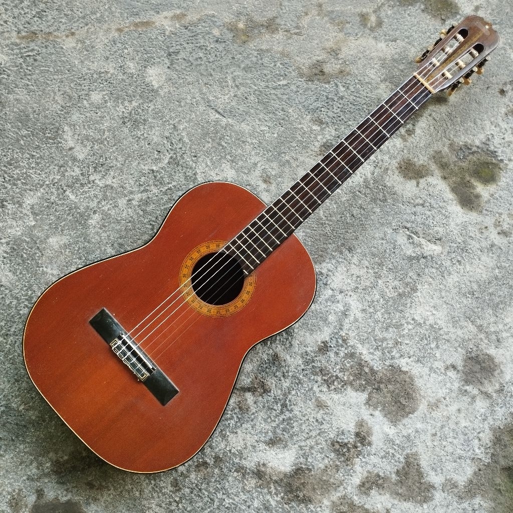 GITAR CLASSIC VINTAGE NO BRAND SECOND MURAH NYLON