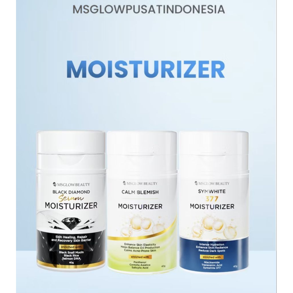 MANADO | MS GLOW | SYMWHITE 377 MOISTURIZER | CALM BLEMISH | BLACK DIAMOND