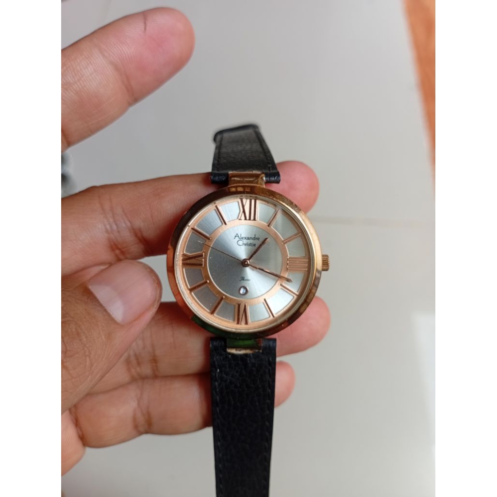 jam tangan Alexandre Christie second ori