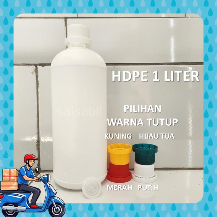 (INSTAN) Botol HDPE 1liter / botol agro 1 liter