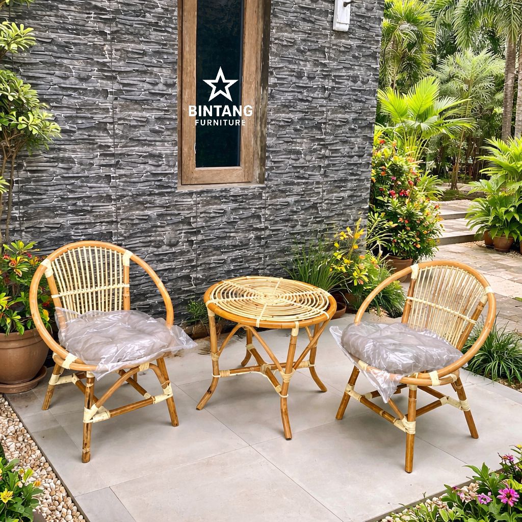 Kursi Teras 1 Set Minimalis Kursi Santai Murah