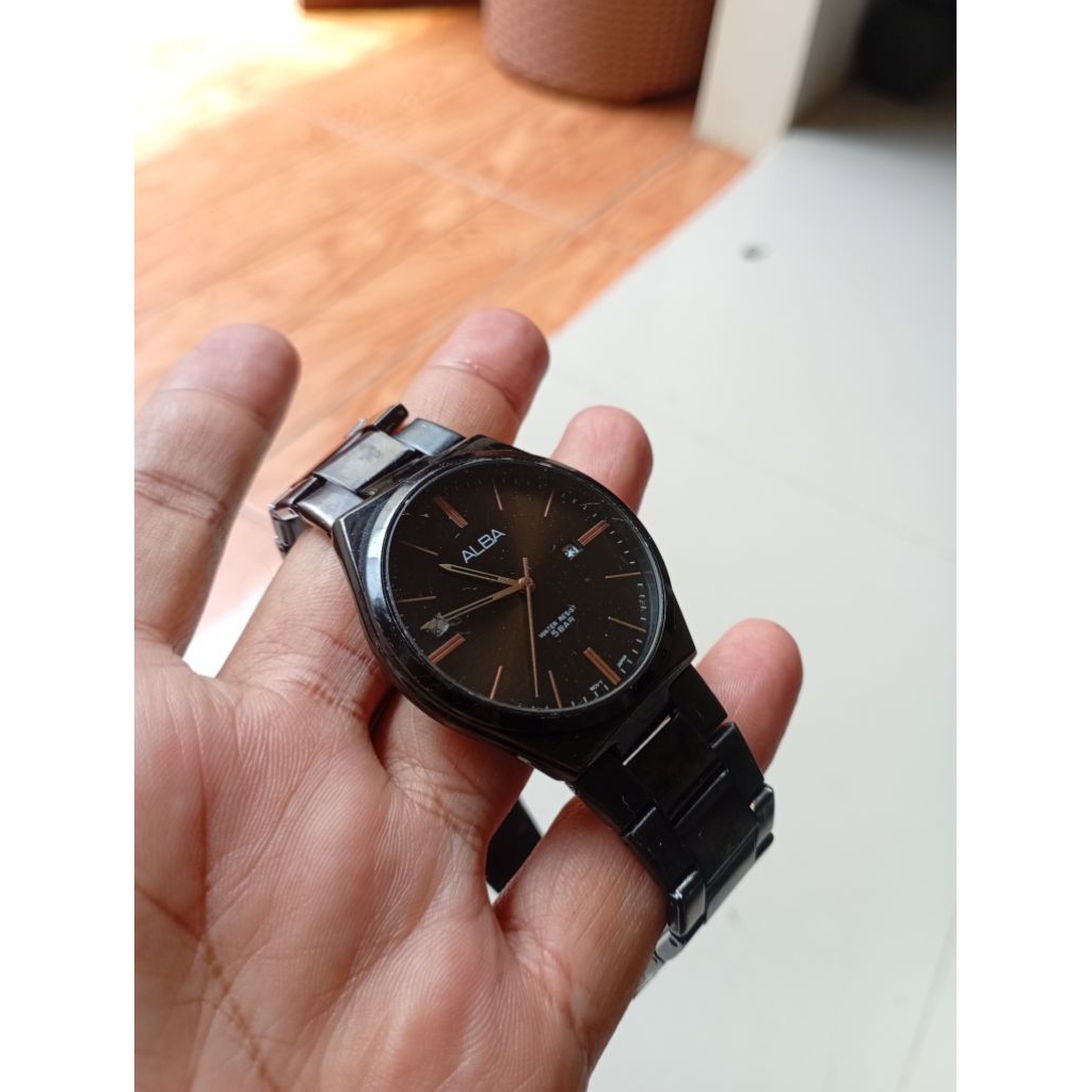 jam tangan Alba second original