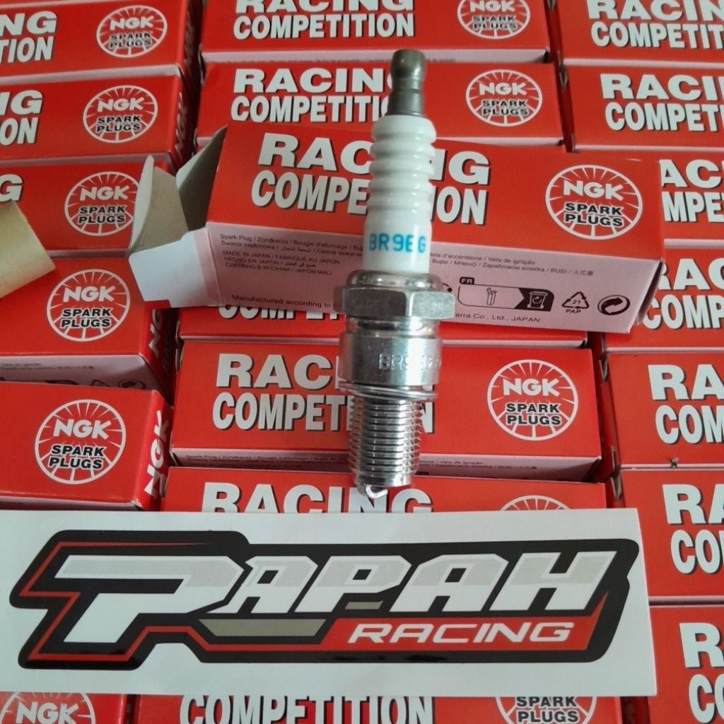 busi ngk racing BR9EG merah competition