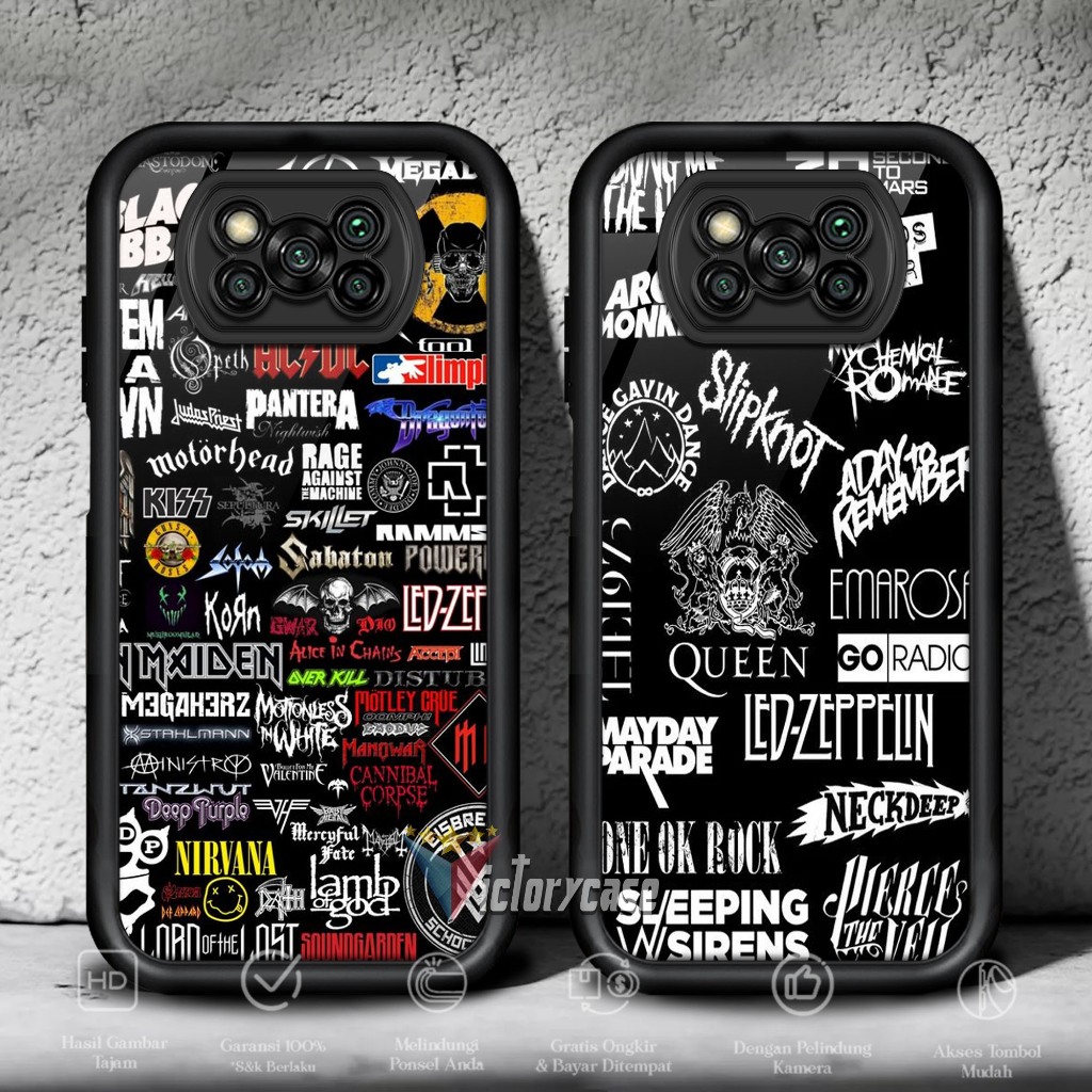 Case POCO X3 X3 PRO X3 NFC Motif ABBRN Cover Handphone Casing Softcase Glossy Anti Jamur