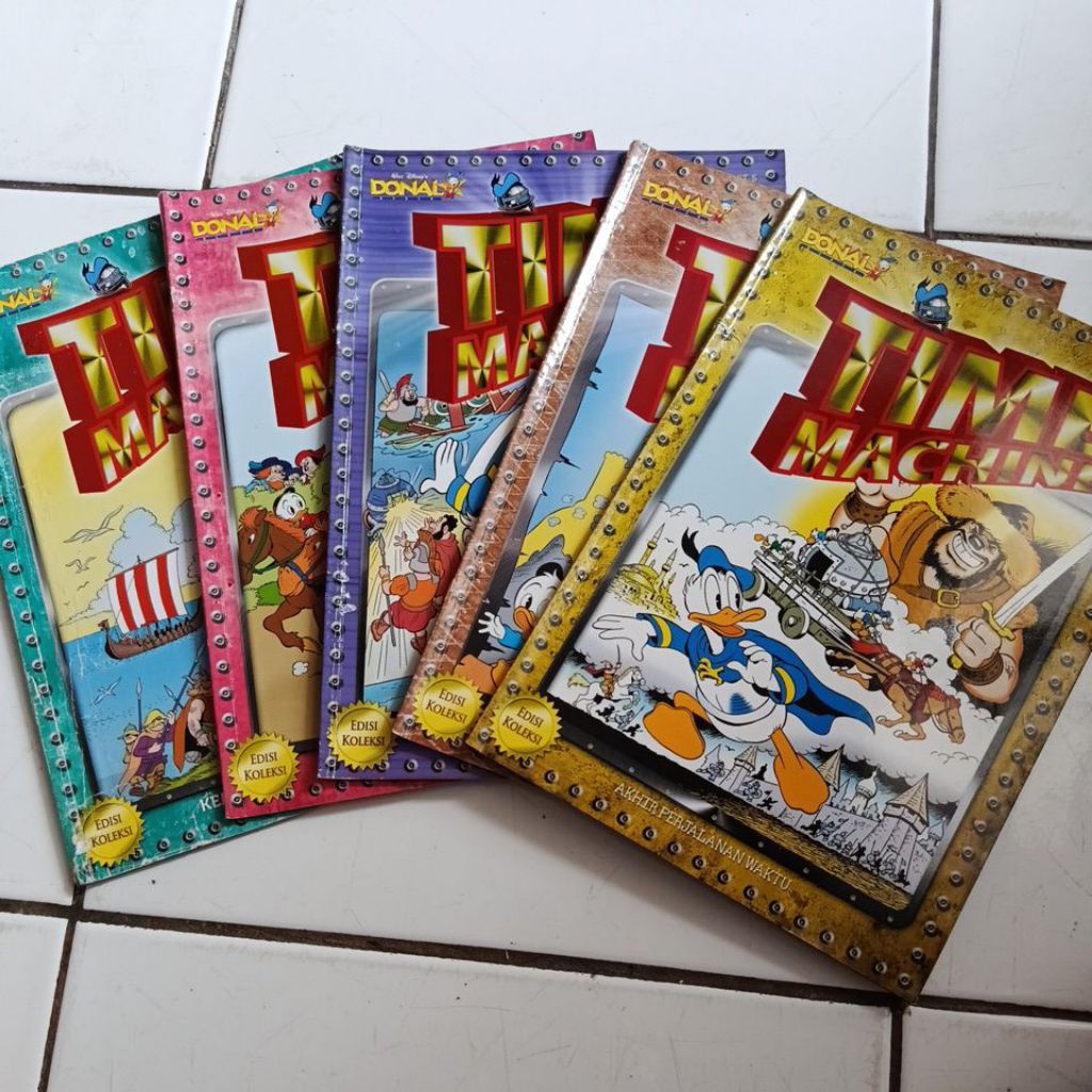 Buku cerita komik anak DONAL BEBEK TIME MACHINE Edisi Koleksi
