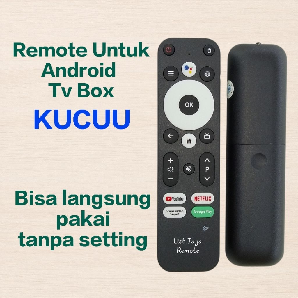 Remote Untuk Android Tv Box KUCUU Android 13