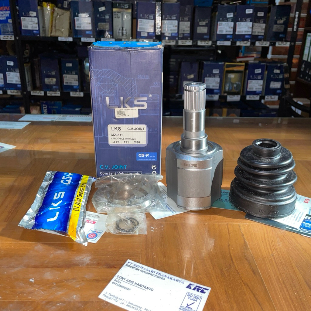 CV JOINT DALAM INNER AS RODA TIMOR SOHC DOHC / MAZDA INTERPLAY 323 1990-1995 LKS