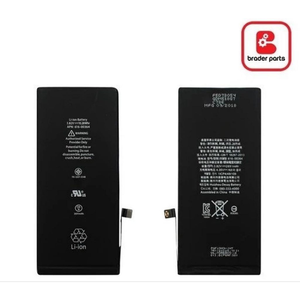 BRADERPART Baterai replacement for iPhone SE 2020 1821 mAh