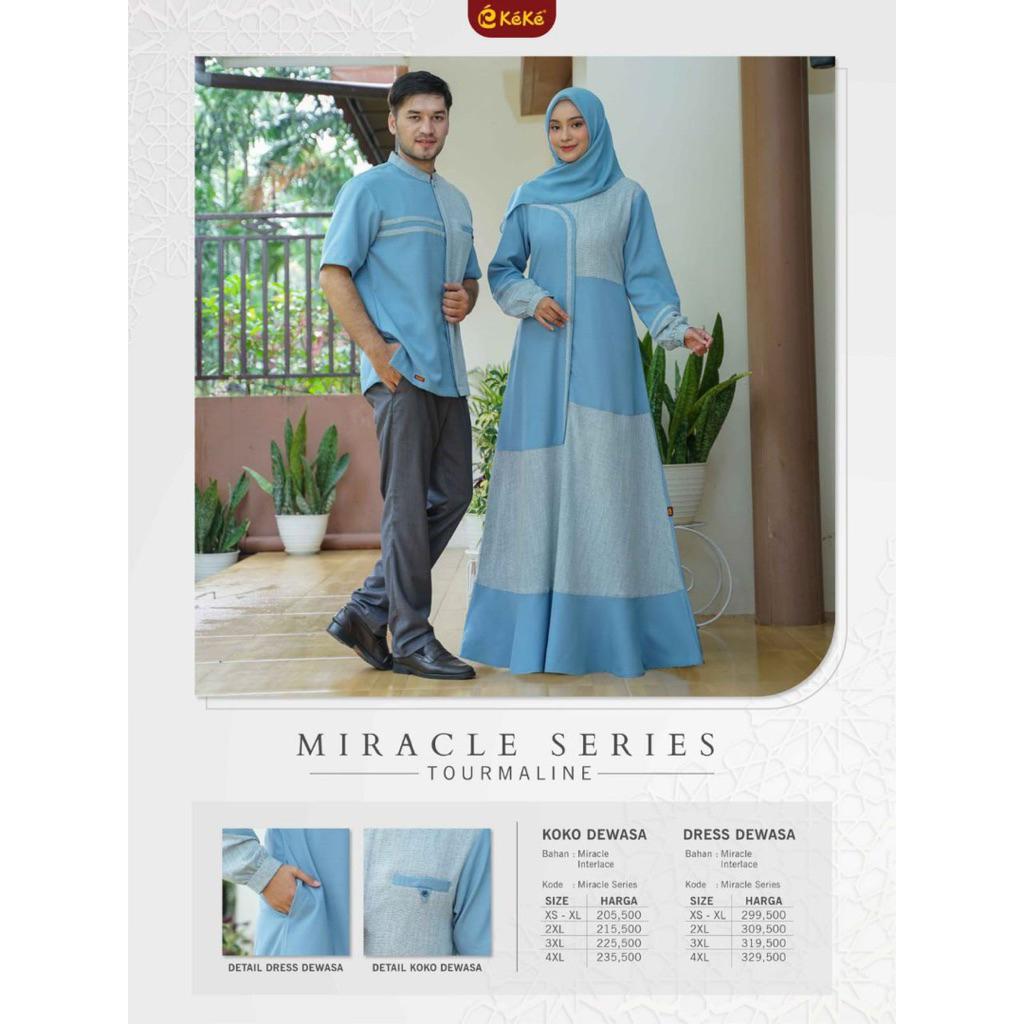 KEKE MIRACLE SERIES TOURMALINE/KOKO DEWASA/KEKE KOKO TERBARU 2025