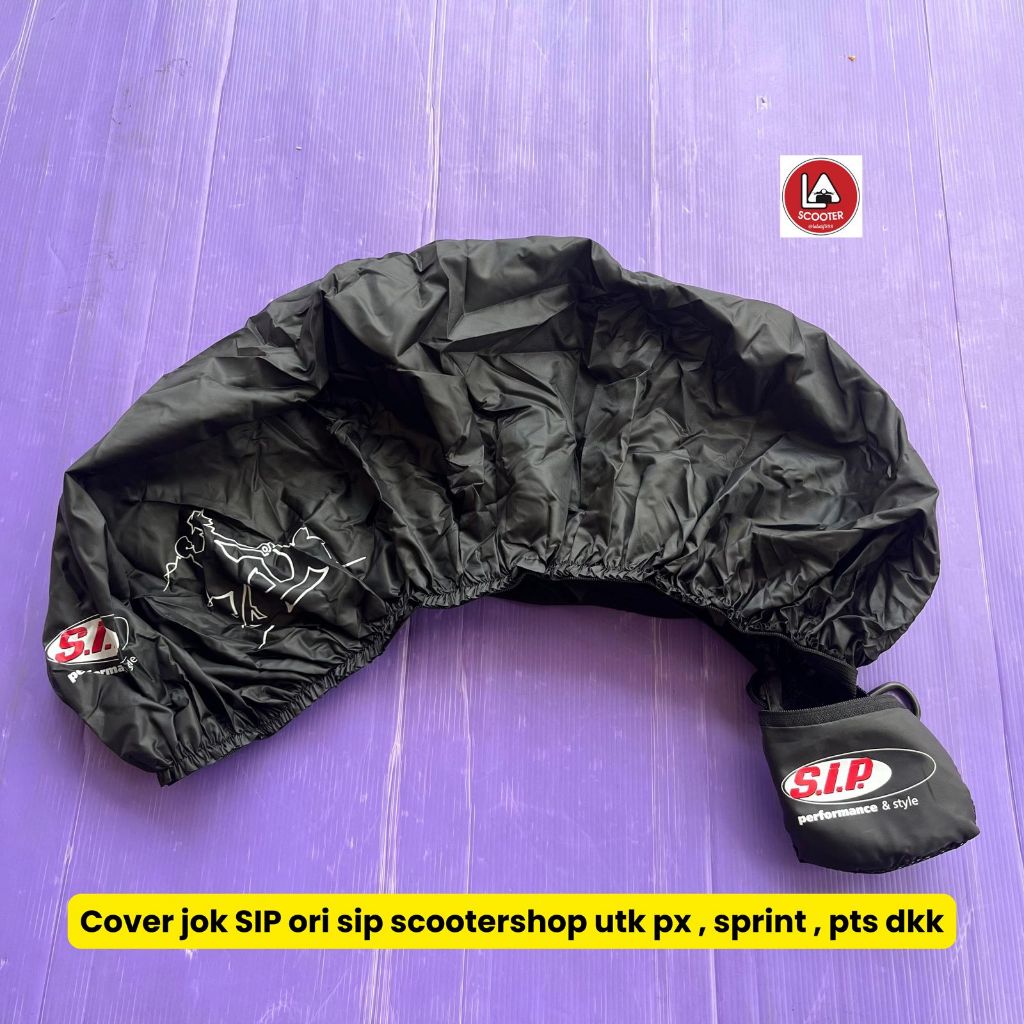 Cover jok SIP ori sip scootershop utk px , sprint , pts dkk