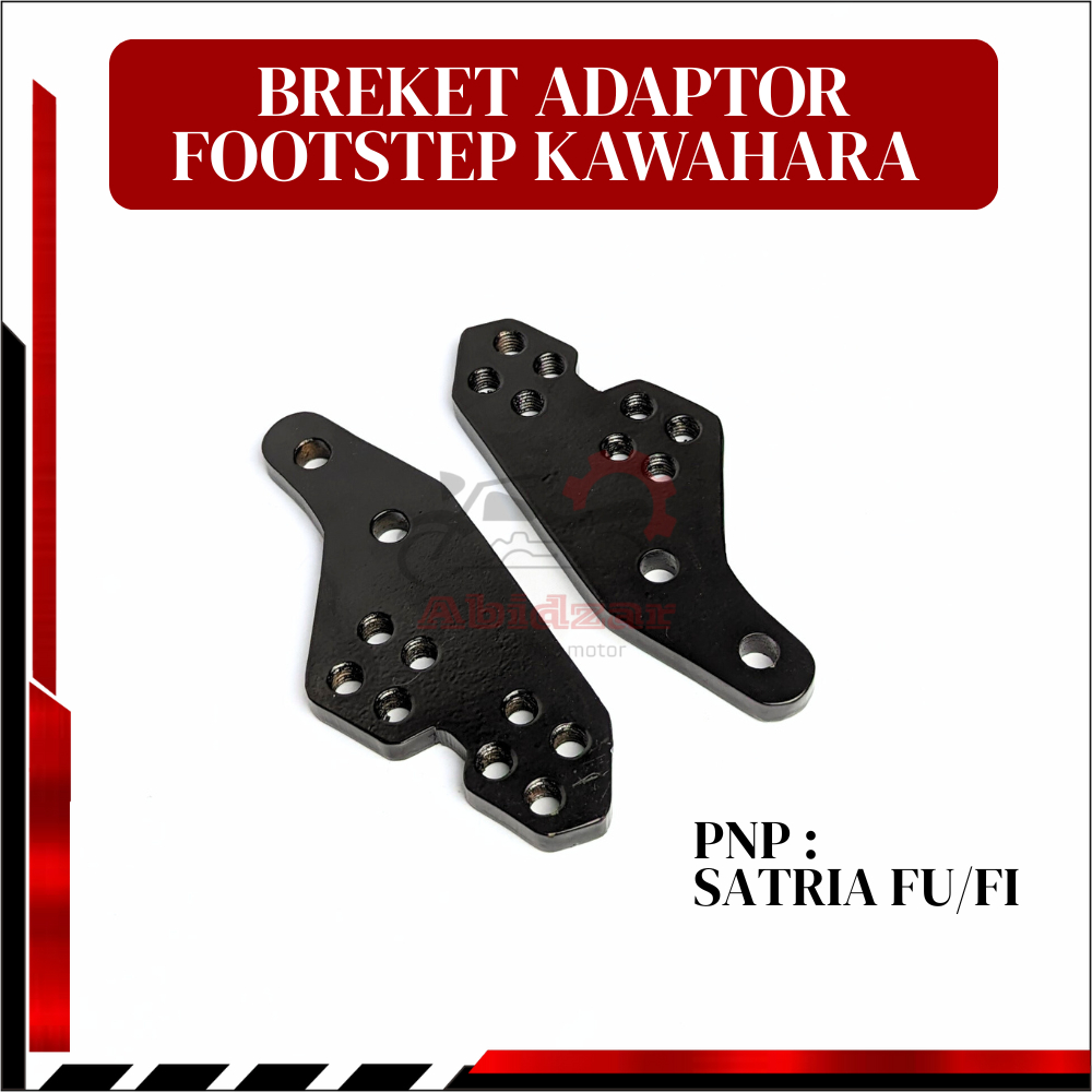 Breket Underbone Kawahara PNP Satria FU FI Bracket Adaptor Footstep Satria FuFi Kawahara Racing