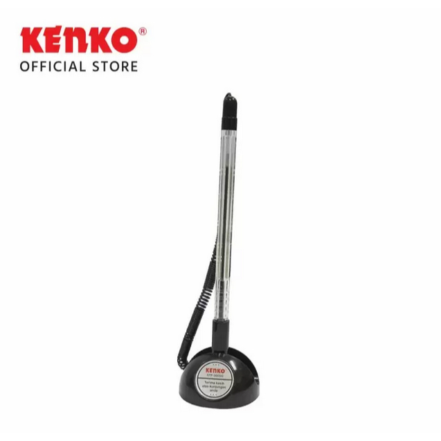 BOLPOIN MEJA / BALLPOINT SPIRAL / PULPEN TEMPEL / PENA BERDIRI / STAND PEN / PEN SPIRAL KENKO STP300