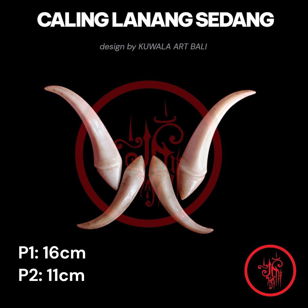 Caling Ogoh Ogoh Ukuran Sedang untuk Payasan Ogoh Ogoh Bali by KUWALA ART