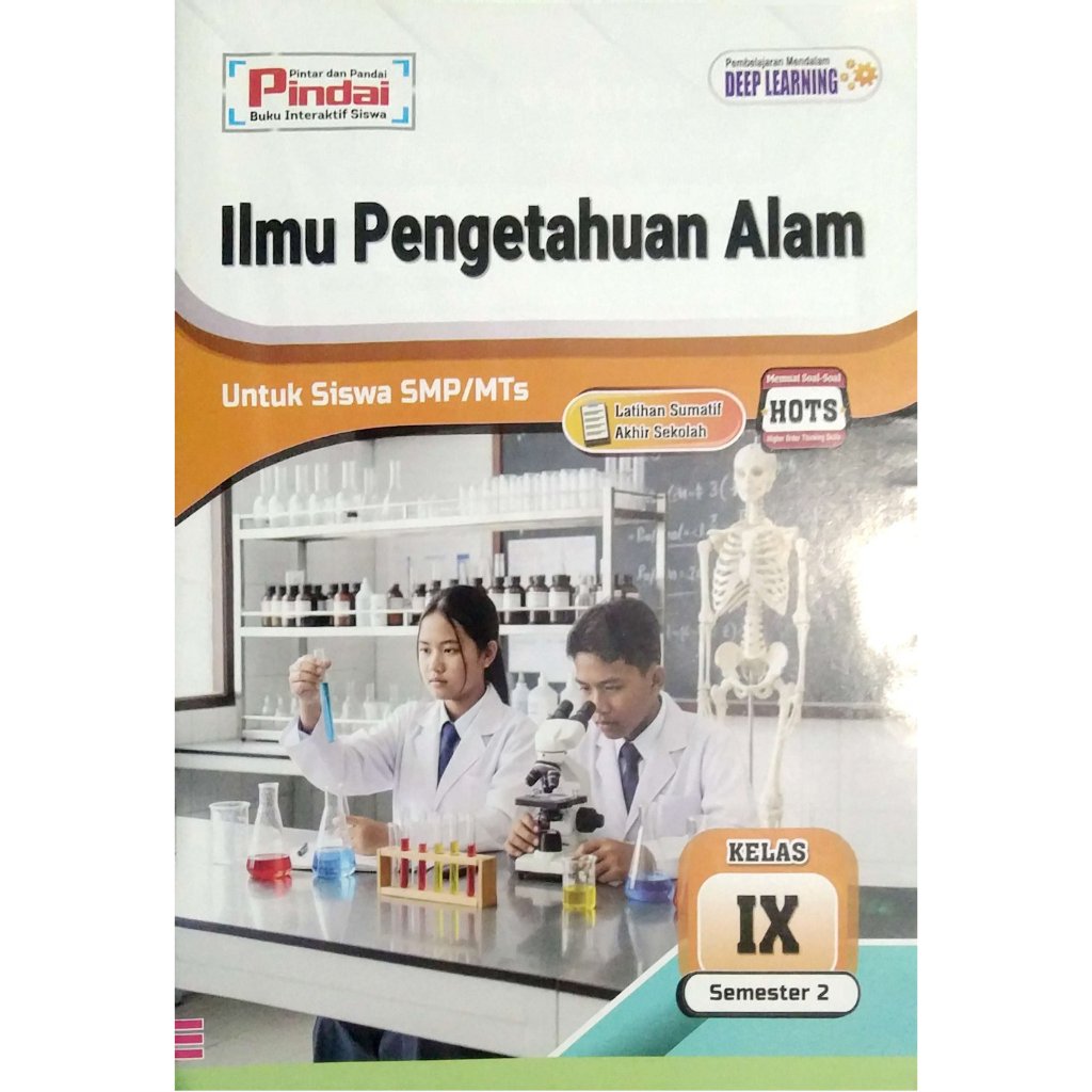 Buku LKS IPA kurikulum Merdeka Kelas 9 SMP/MTs Semester 2