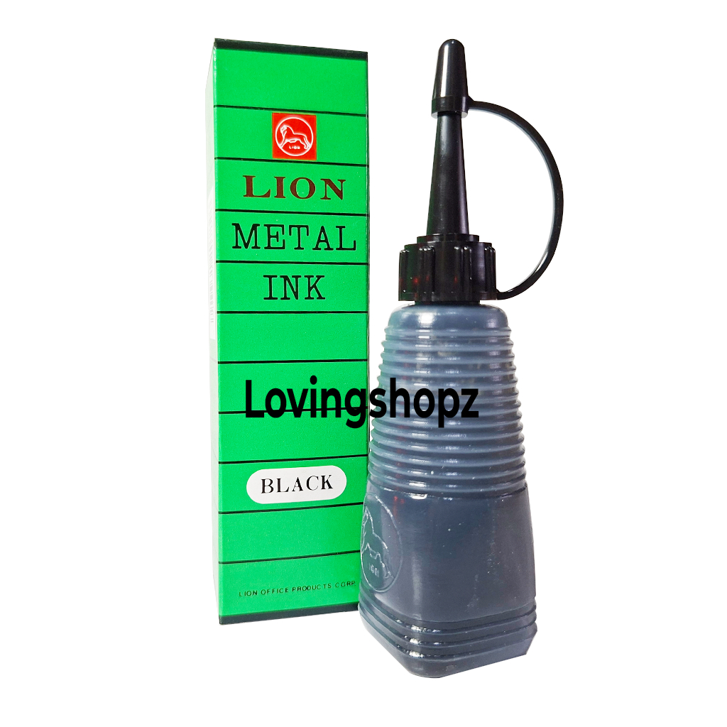 Lion metal ink, Tinta berwarna