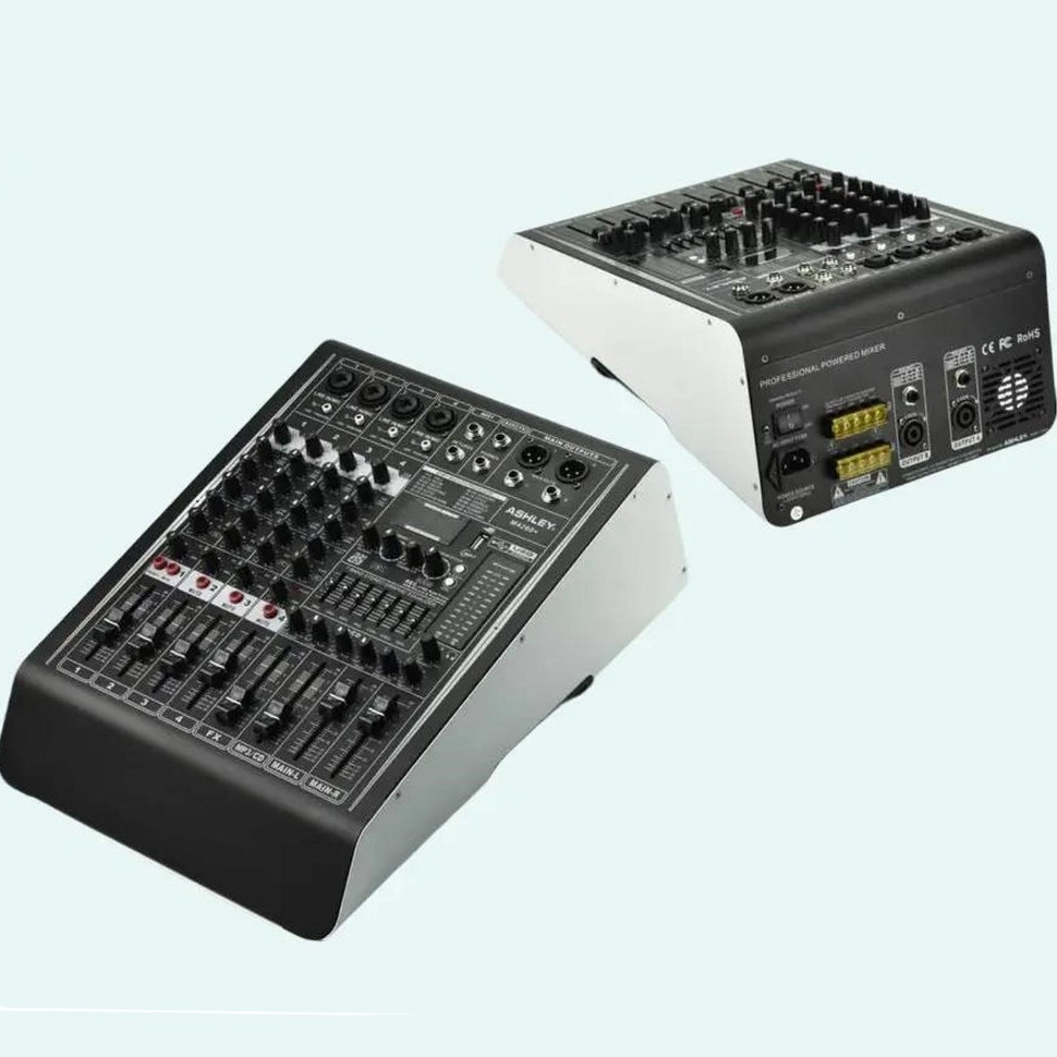 POWER MIXER ASHLEY M4260+ ORIGINAL 4 CHANNEL POWER MIXER ASHLEY M4160+ ORIGINAL 4 CHANNEL
