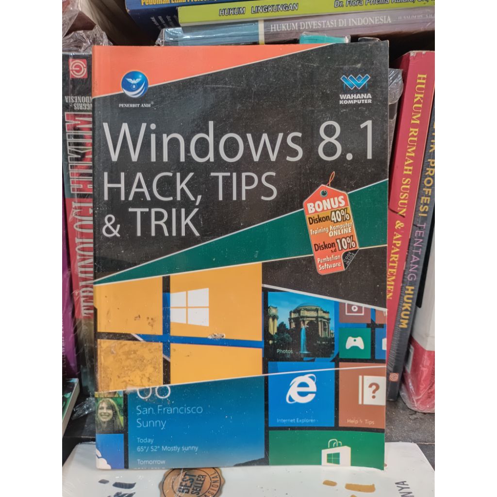 original buku Windows 8.1  Hack, Tips & Trik