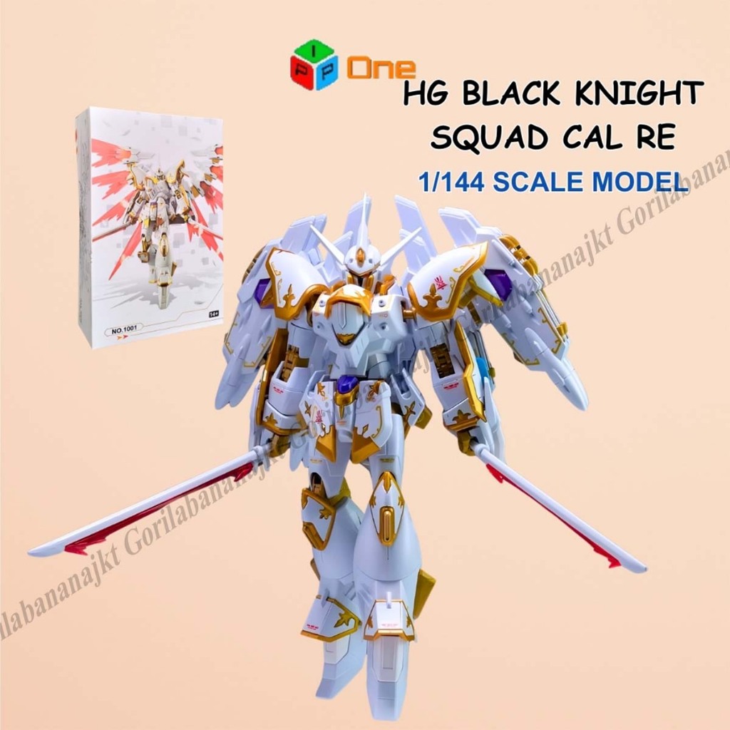 HG 1/144 Black Knight Squad CAL-RE.A action figure model kit