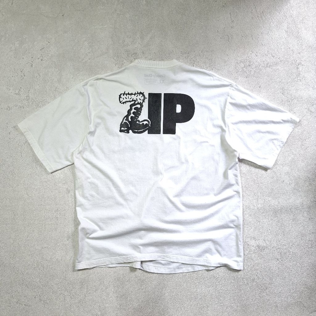 USED T SHIRT ZIP HARDCORE - SELF TITTLE 1ST BY GREEDY DUST