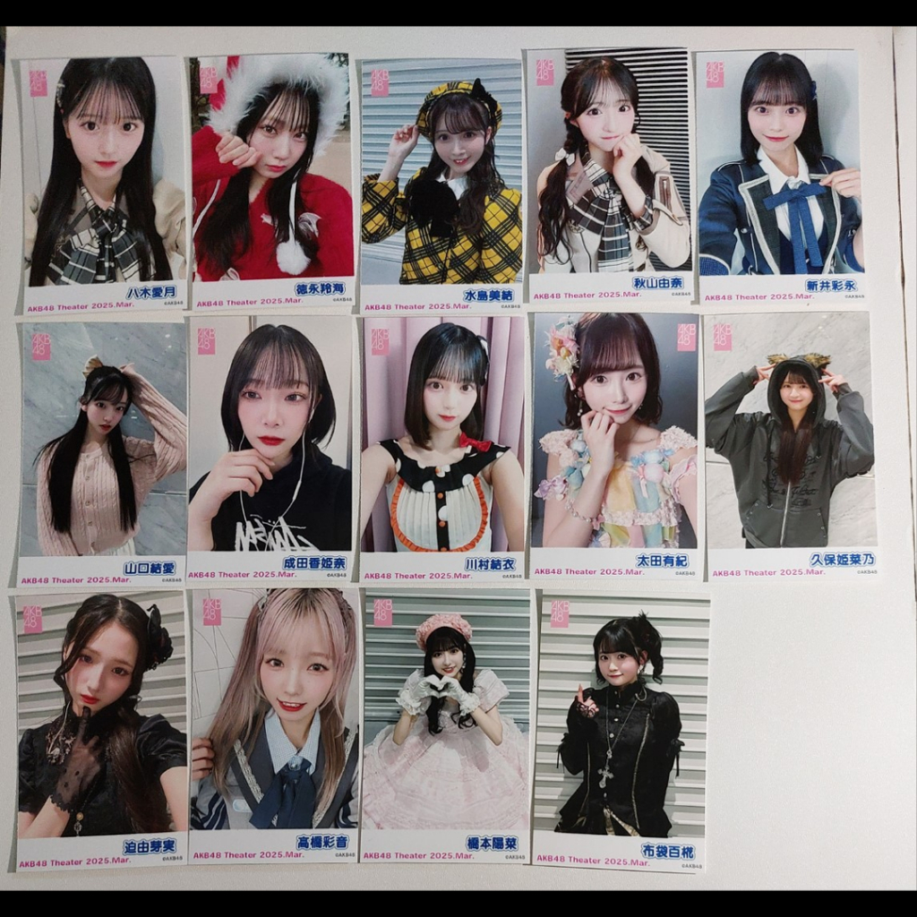 Photocard AKB48 Theater March 2025