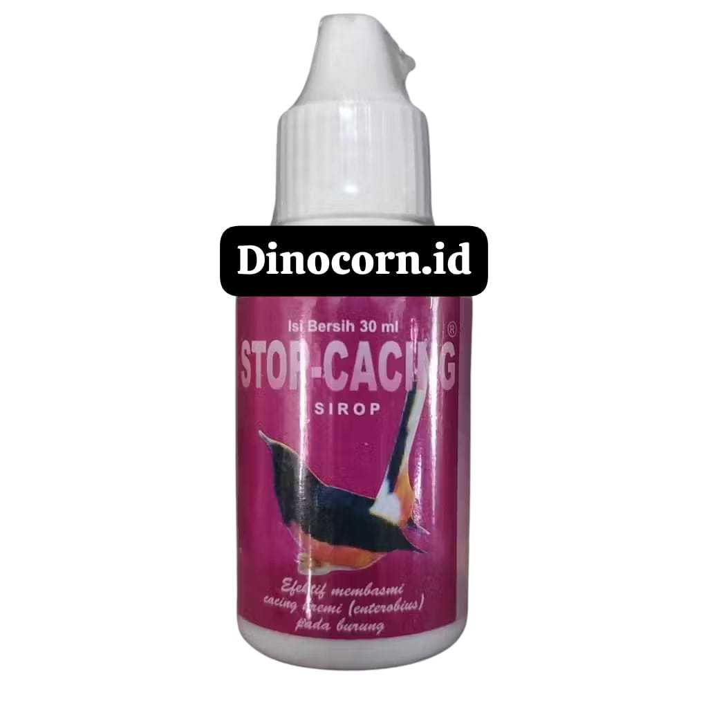 STOP CACING 30ML - Obat Cacing Untuk Burung Murai Obat Cacing Burung Kacer Obat Cacing Burung Perkut