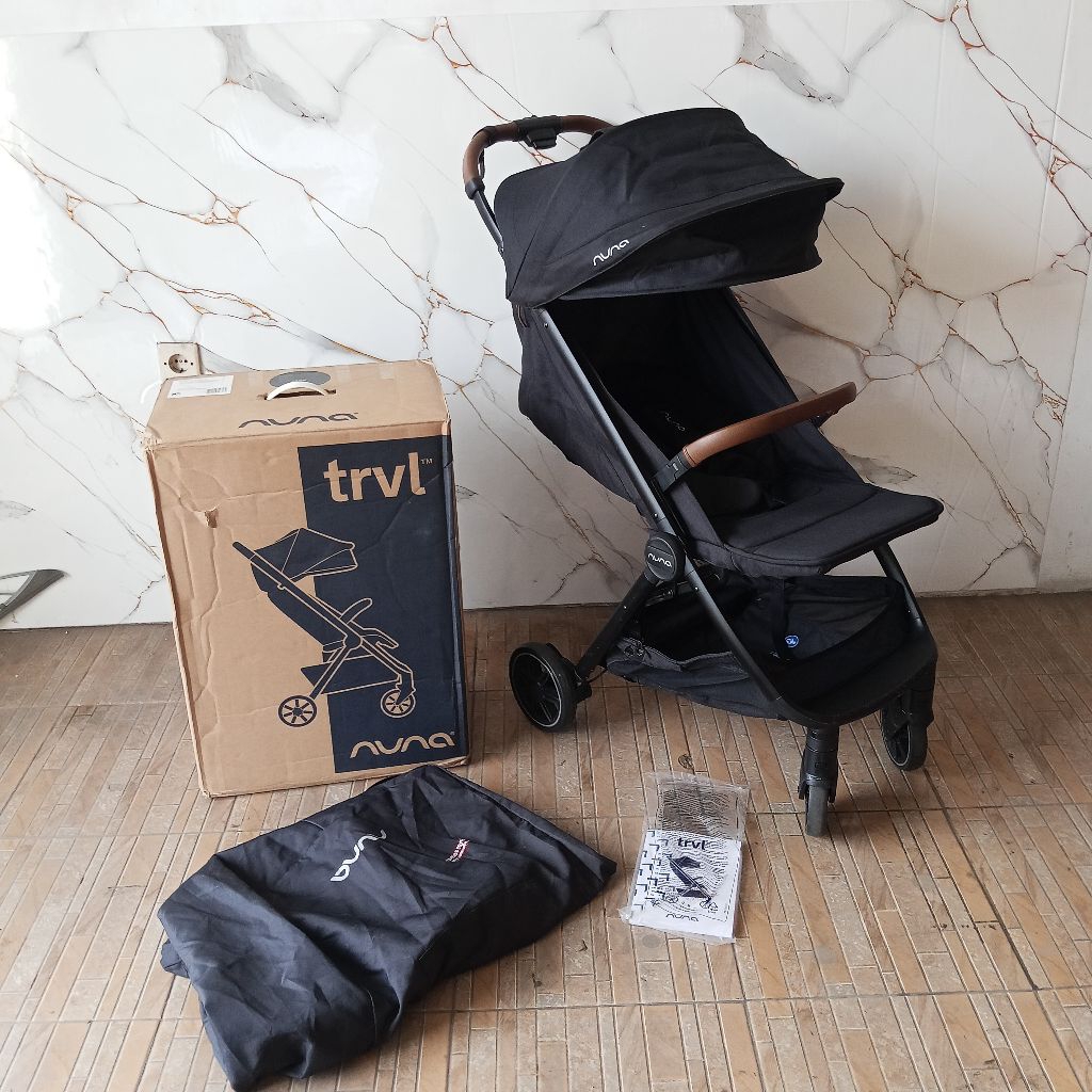 Stroller Nuna Trvl Cabin Size Preloved Like New Sudah Laundry S