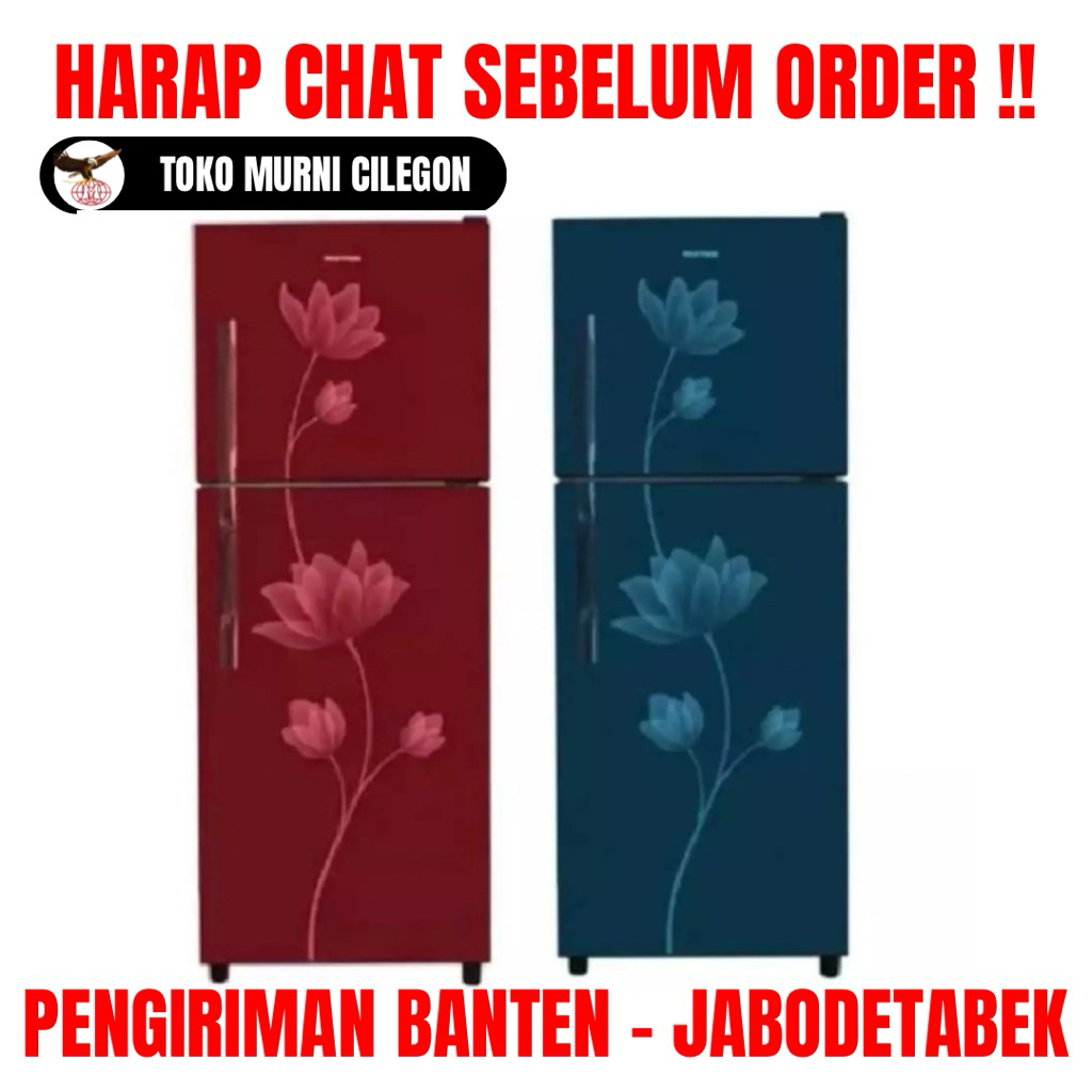 Kulkas 2 Pintu POLYTRON (free ongkir cilegon serang kota)