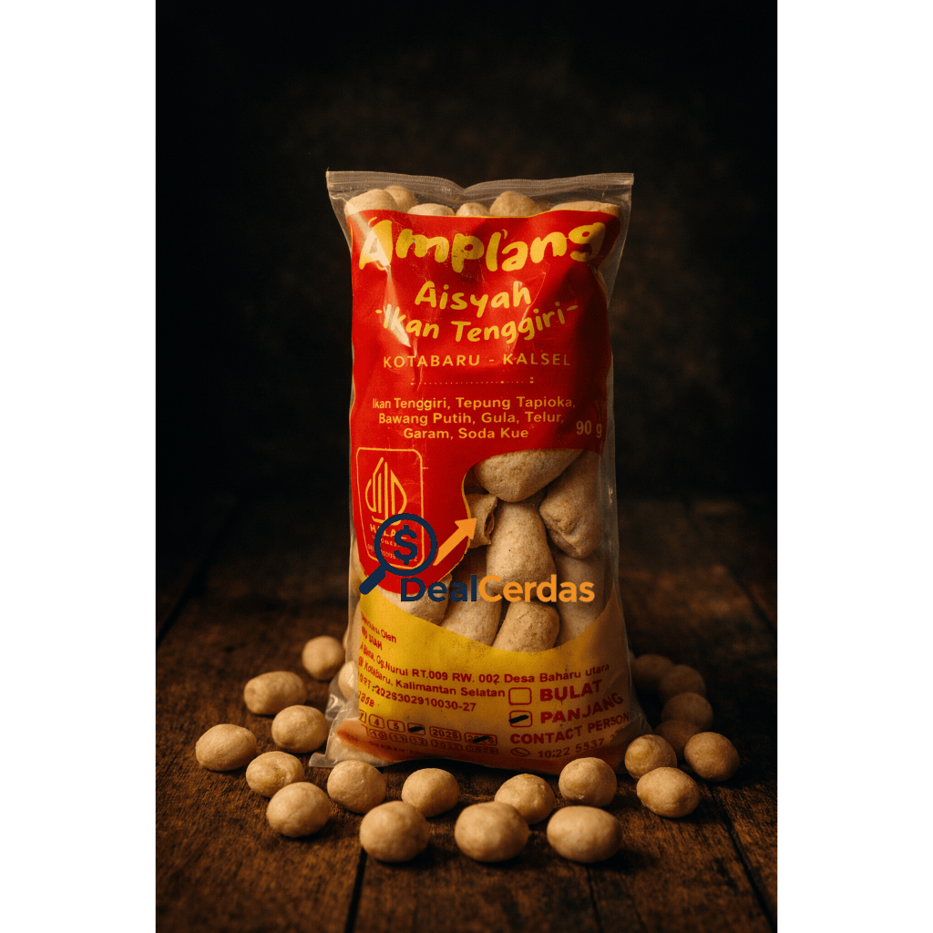 Amplang Aisyah Satuan Oleh oleh khas Kotabaru Kalimantan Selatan