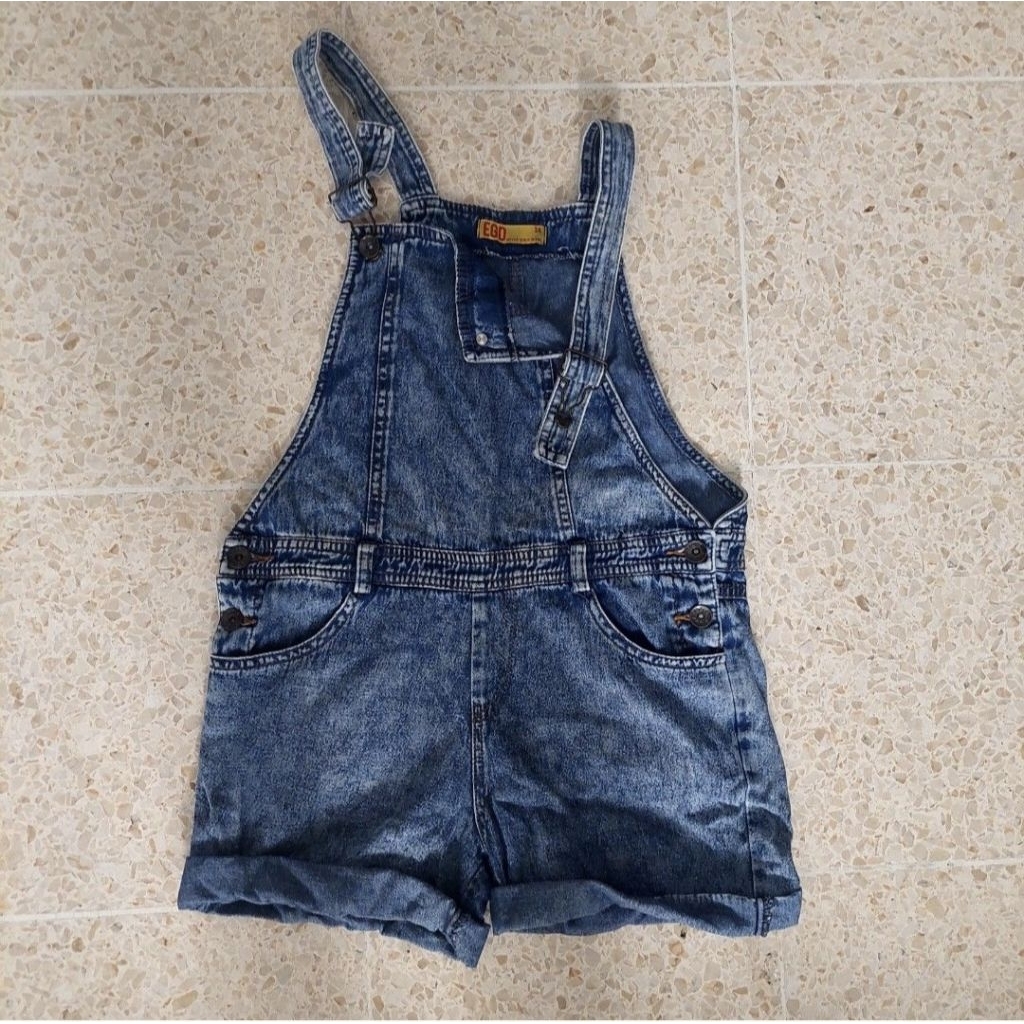 exit girls denim kids overall