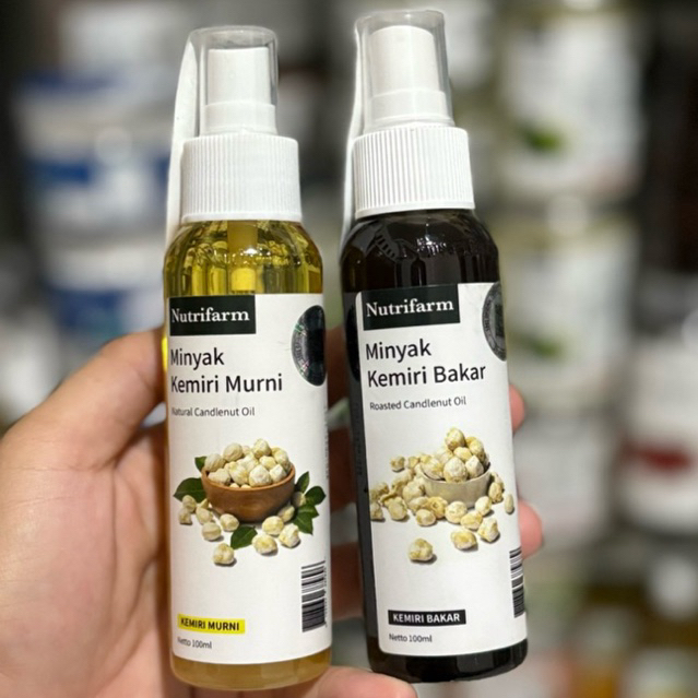 Minyak kemiri Murni  / Minyak kemiri Bakar 100ml