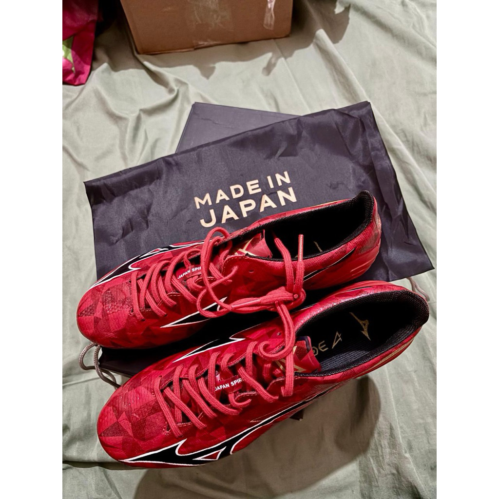 Mizuno alpha elite merah Japan