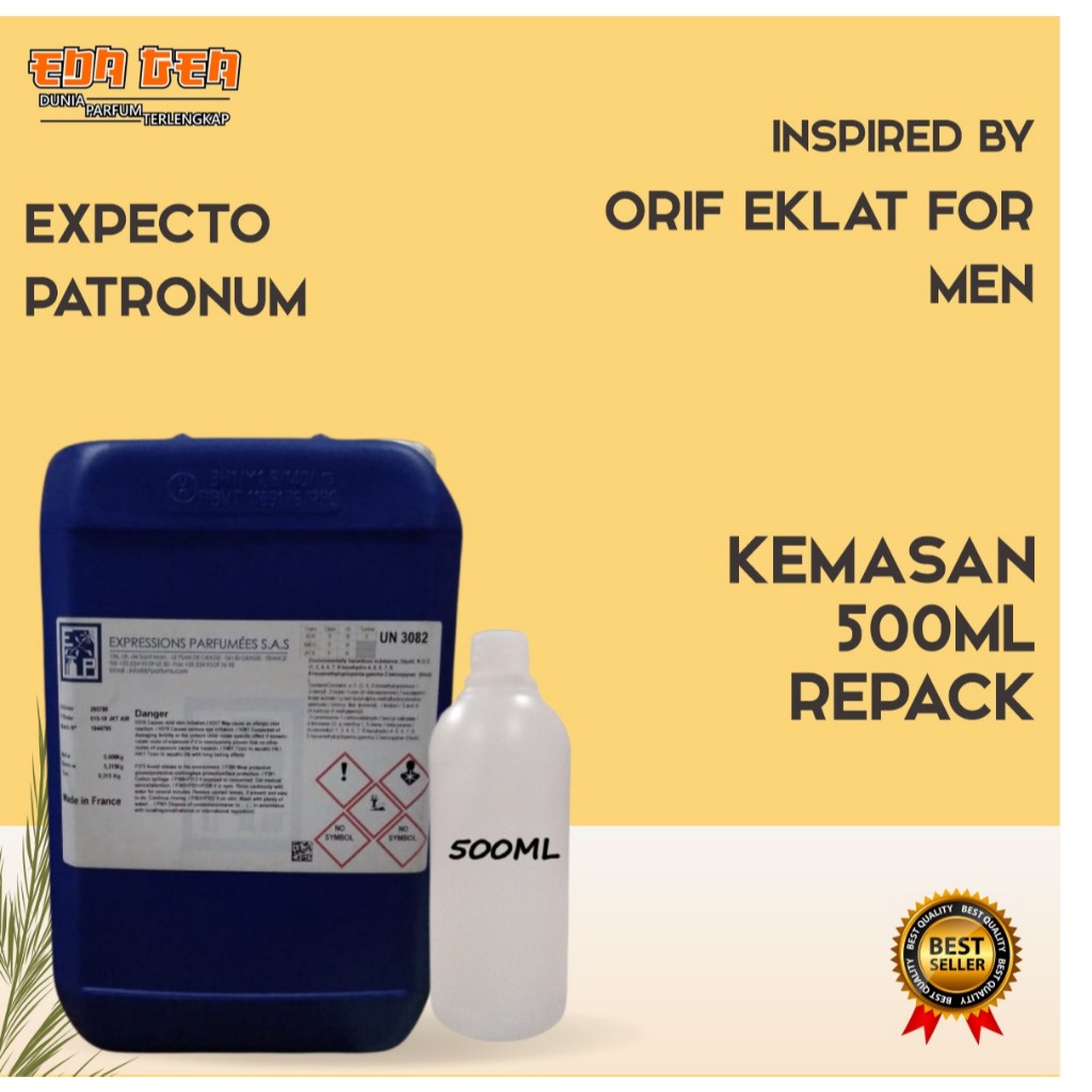 bibit parfum murni EXPECTO PATRONUM | ECLAT FOR MEN 500ML