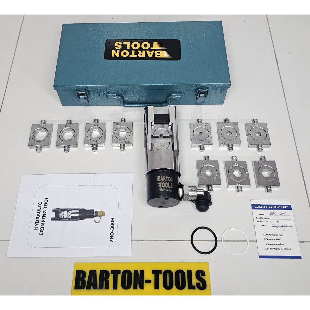 16-300mm Hydraulic Crimping Tool Heavy Duty Head ZHO-300H BARTON Kepala Alat Tang Press Skun Cable L