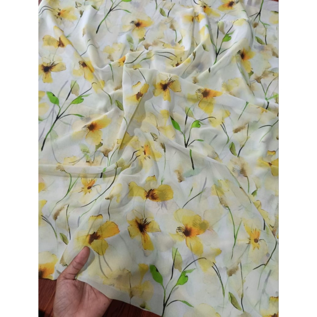 Kain Kebaya Bahan sifon halus ukuran 1,5M  bisa untuk ukuran Jumbo XXL setelan Kamen bali