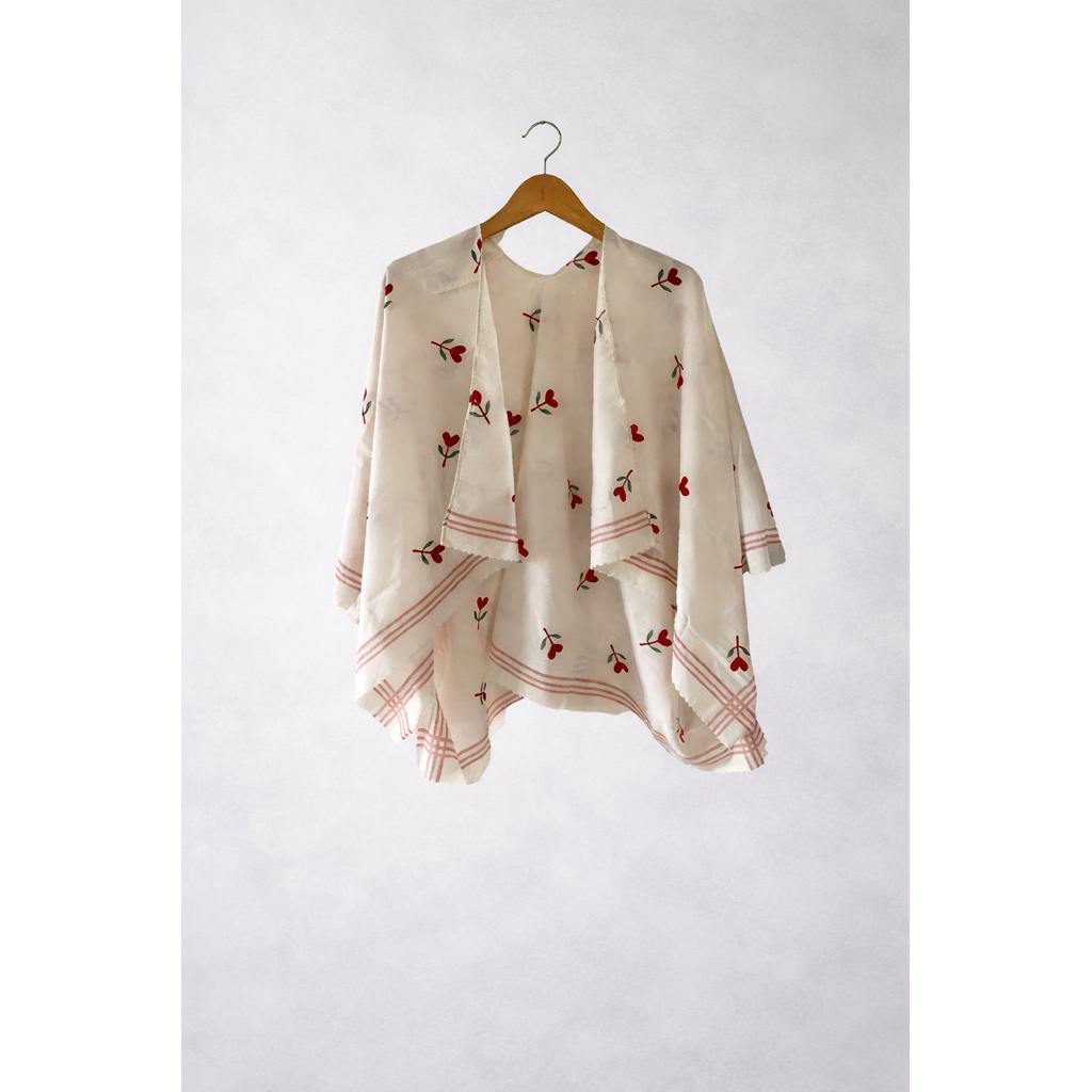 preloved outer scarf motif