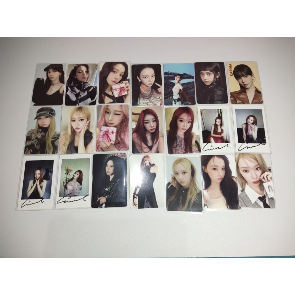 PC Aespa official / photocard aespa official