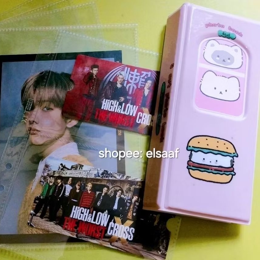 [baca deskripsi] Sleeve Binder A5 6 ring 2P 1P Meet YX
