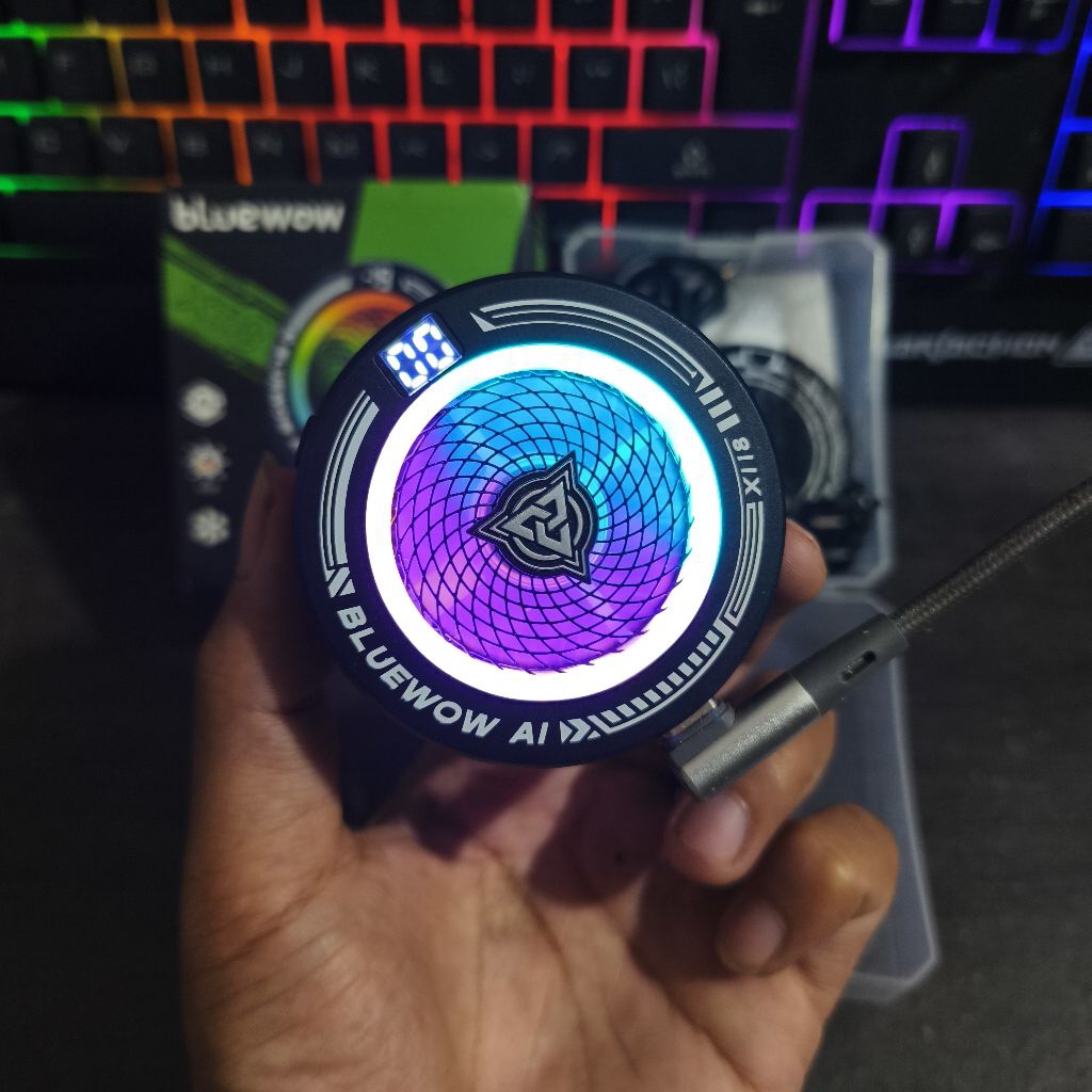 [SECOND] Funcooler Bluewow X118 AI Magnetic/Non Magnetic | bukan oakteree TH16 pro, FS18 AI, AL19, X