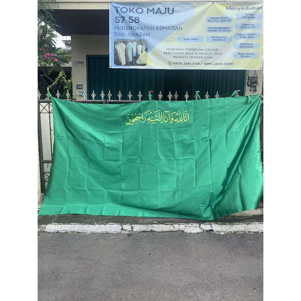 Kain Satir 11 METER Pemandian Jenazah  / Tutup