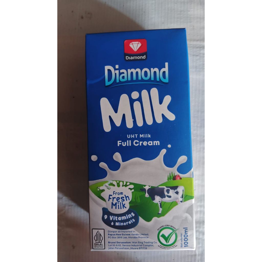 SUSU FULL CREAM DIAMOND UKURAN 100ML/ Full Cream l Full krim/ Cair