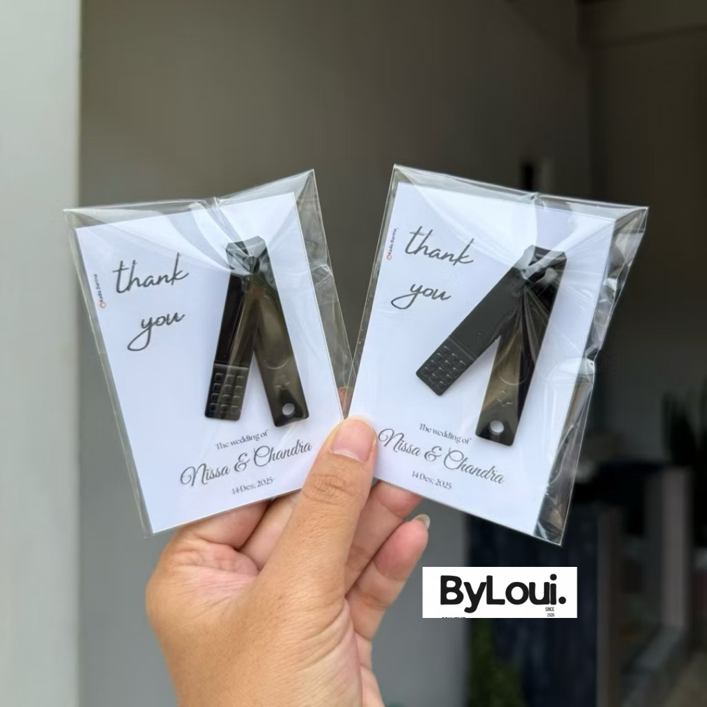 Souvenir Gunting Kuku / Souvenir Pernikahan Custom